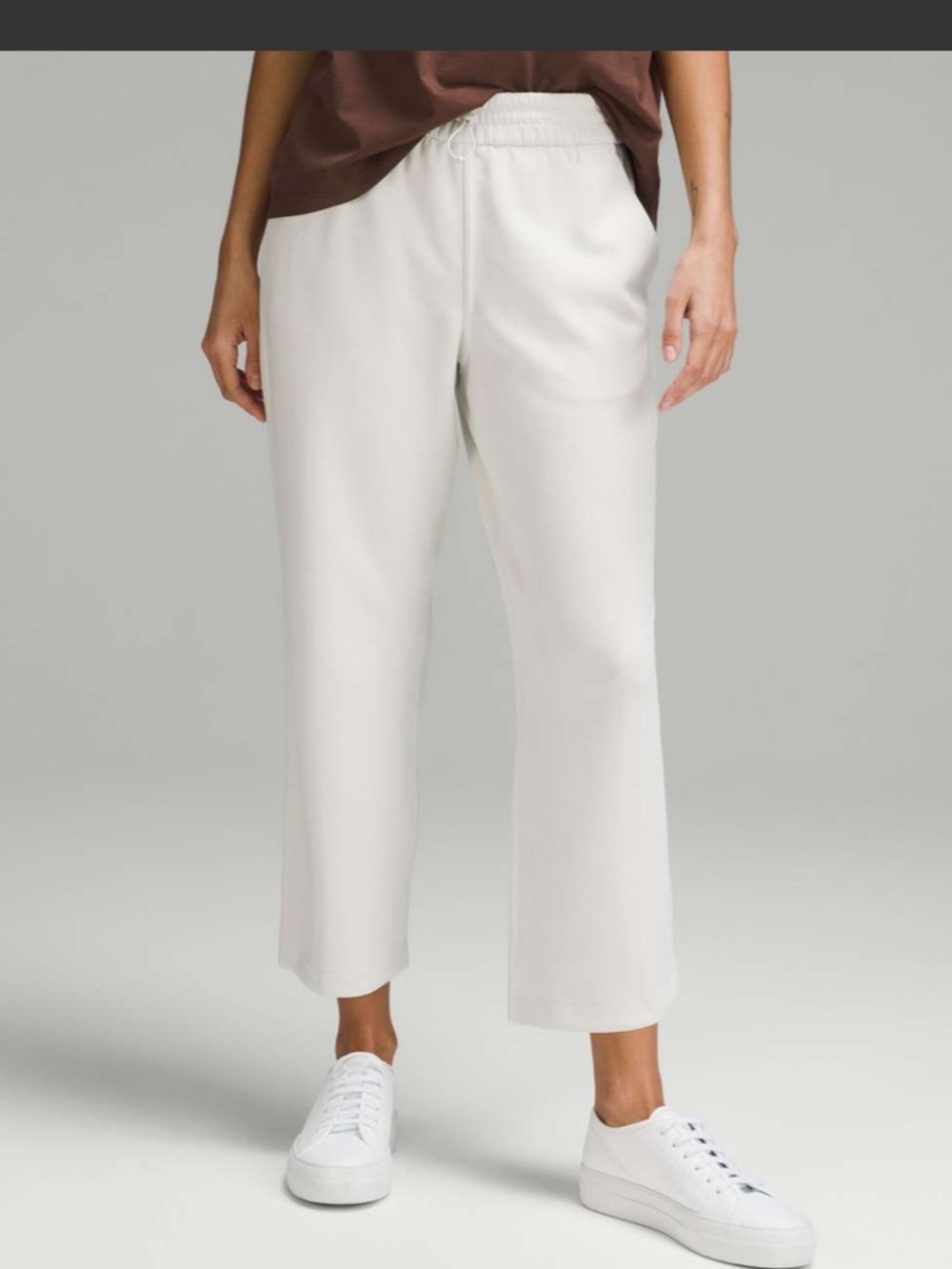 Lululemon Softstreme High Rise Straight Leg Cropped Pant